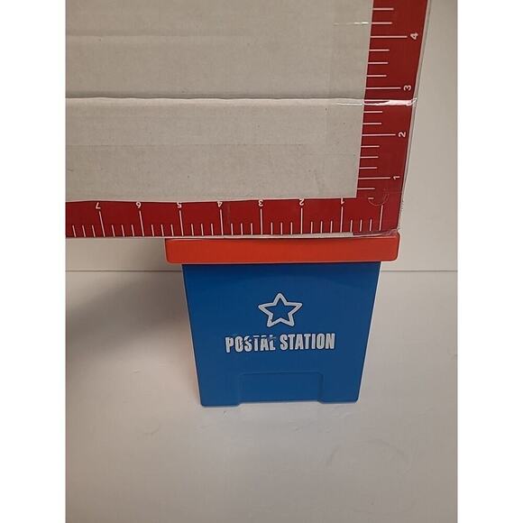 Vintage Playskool Mailbox Postal Station Shape Sorter Toy 4 Shapes - 1 Missing - Picture 13 of 15